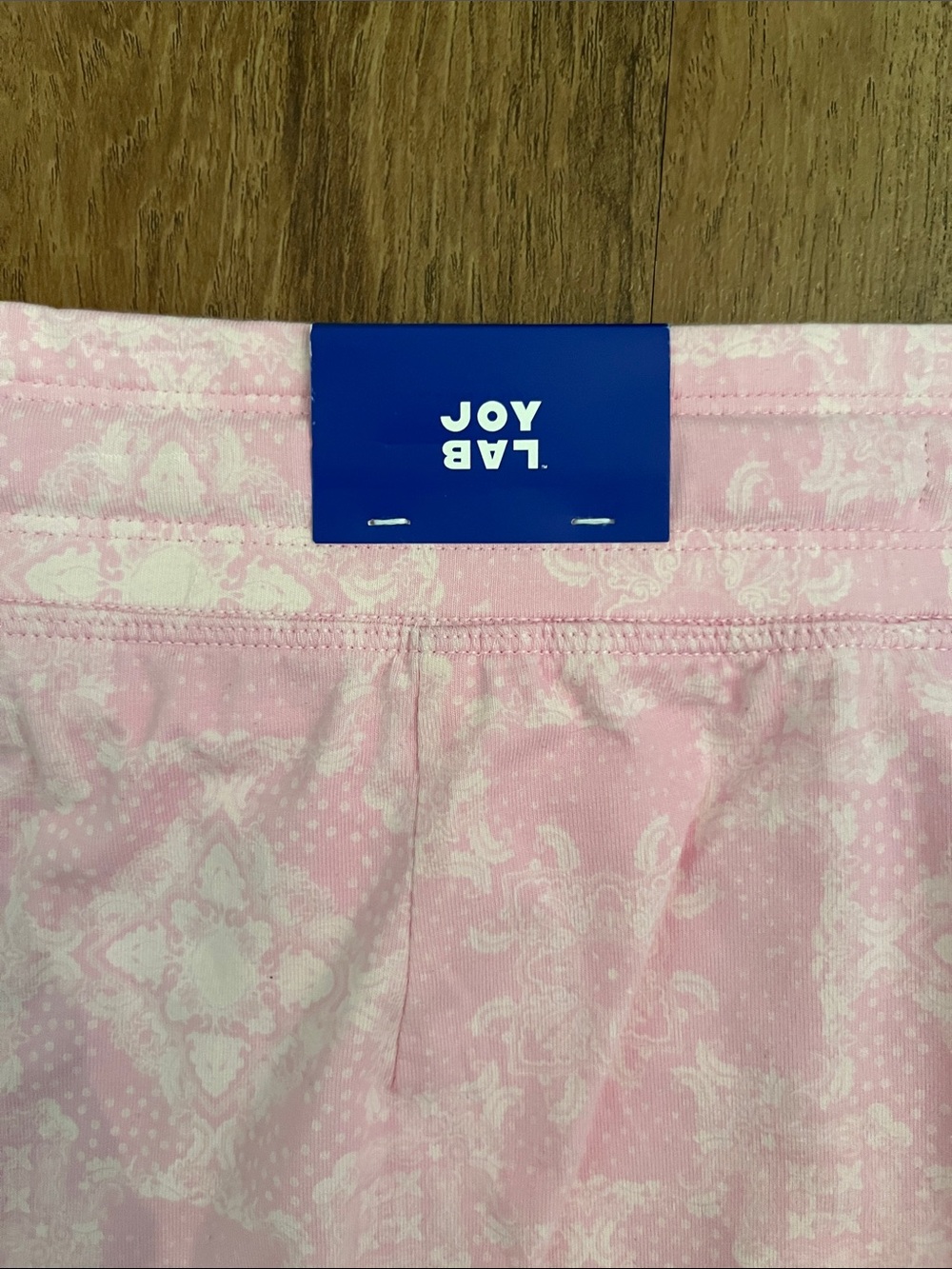 NWT JoyLab Washed Jersey Slit Skort Pink Bandana Print - Picture 13 of 14